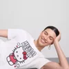 Baumwoll-T-Shirt mit Hello-Kitty-Motiv