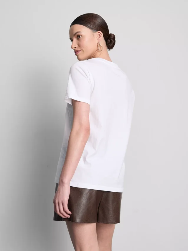Baumwoll-T-Shirt mit Hello-Kitty-Motiv