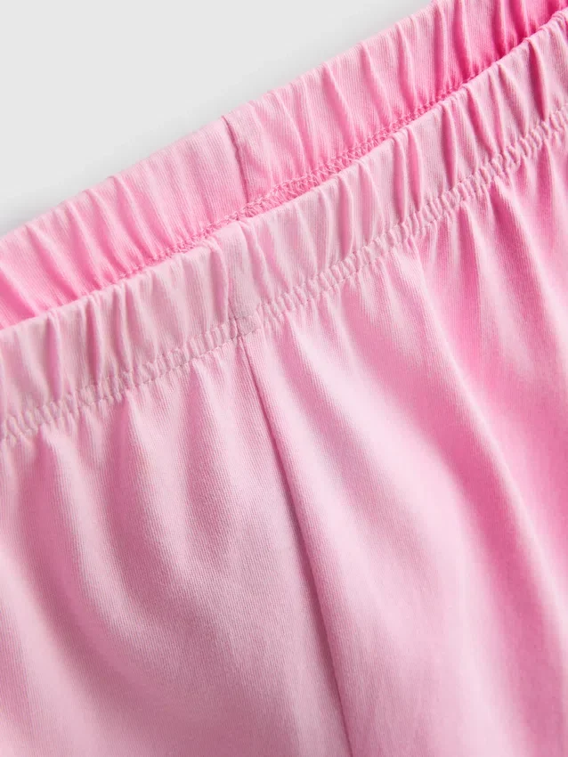 Baumwoll-T-Shirt-Schlafanzug mit kurzen Hosen