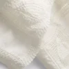 Baumwollreiche Häkelhose mit geradem Bein