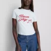 Baumwollreiches T-Shirt in Conan-Grau