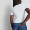 Baumwollreiches T-Shirt in Conan-Grau