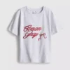 Baumwollreiches T-Shirt in Conan-Grau