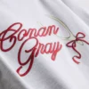 Baumwollreiches T-Shirt in Conan-Grau