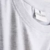 Baumwollreiches T-Shirt in Conan-Grau
