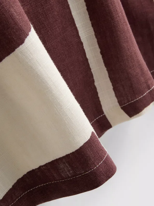 Bedruckte Bluse mit Flügelärmeln