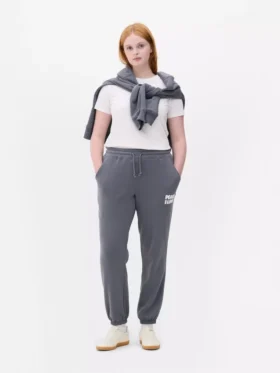 Bedruckte Jogginghose mit Bündchen