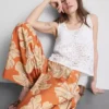 Bedruckte Palazzo-Hose