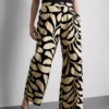 Bedruckte Palazzo-Hose