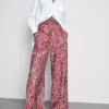 Bedruckte Palazzo-Hose