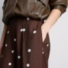 Bedruckte Palazzo-Hose