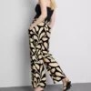 Bedruckte Palazzo-Hose