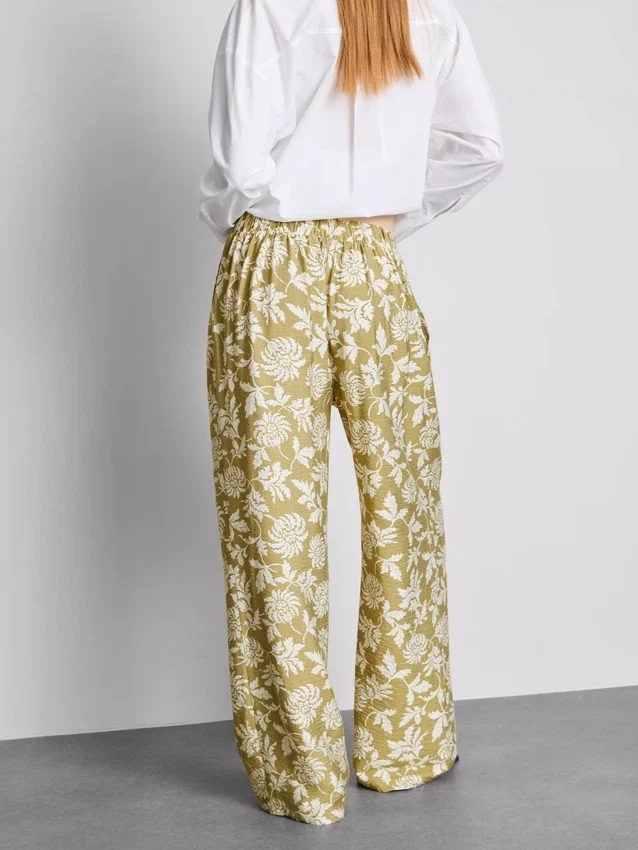 Bedruckte Palazzo-Hose