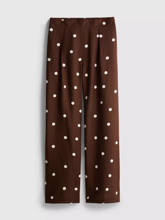 Bedruckte Palazzo-Hose