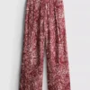 Bedruckte Palazzo-Hose
