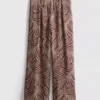 Bedruckte Palazzo-Hose