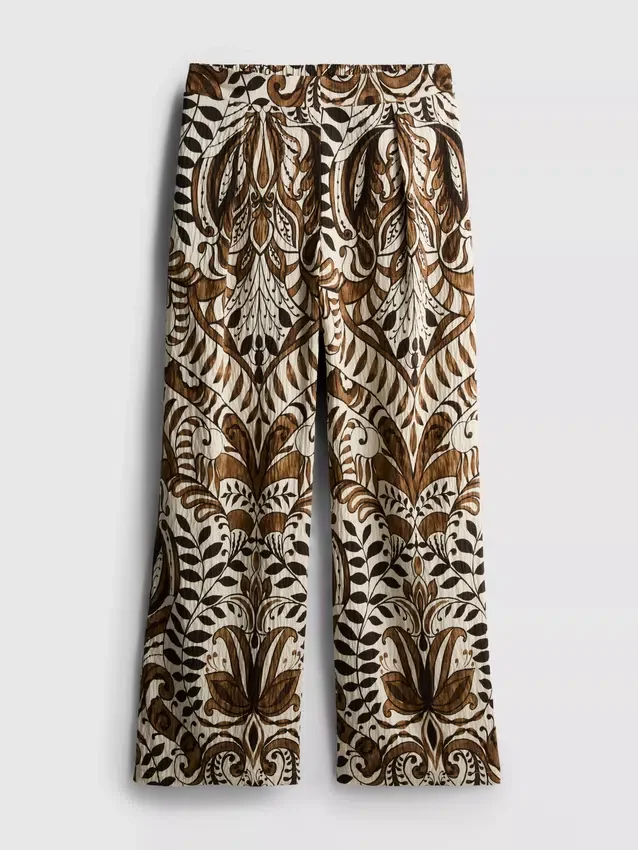 Bedruckte Palazzo-Hose