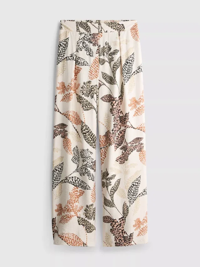 Bedruckte Palazzo-Hose