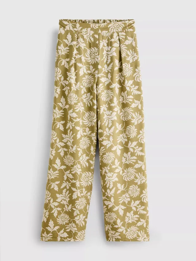 Bedruckte Palazzo-Hose