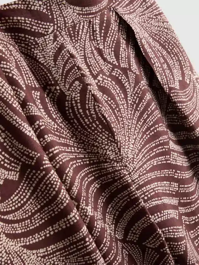Bedruckte Palazzo-Hose