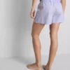 Bedruckte Schlafanzug-Shorts aus Baumwolle