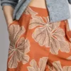 Bedruckte Shorts mit hoher Taille