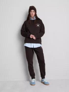 Bedruckte Skinny-Jogginghose aus Baumwollmischung