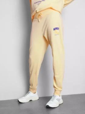 Bedruckte Skinny-Jogginghose aus Baumwollmischung
