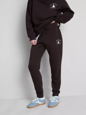 Bedruckte Skinny-Jogginghose aus Baumwollmischung