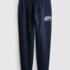 Bedruckte Skinny-Jogginghose aus Baumwollmischung