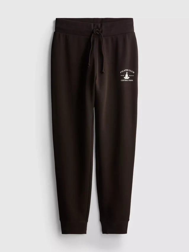 Bedruckte Skinny-Jogginghose aus Baumwollmischung