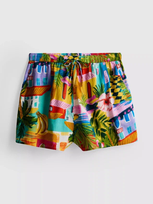 Bedruckte Strandshorts