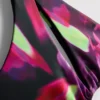 Bedruckter Badeanzug mit Cut-outs