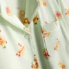 Bedruckter Boyfriend-Shorty-Schlafanzug