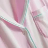 Bedruckter Shorty-Schlafanzug im Boyfriend-Stil