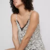 Bedrucktes Cami-Top-und-Shorts-Schlafanzug-Set