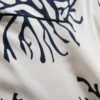 Bedrucktes Mini-Chemise in Korallenrot