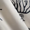 Bedrucktes Mini-Chemise in Korallenrot