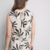 Bedrucktes Tanktop aus Baumwollmischung