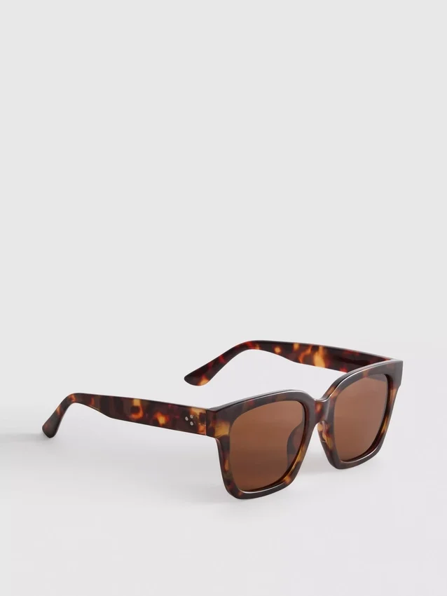Übergrosse Cat-Eye-Sonnenbrille