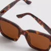 Übergrosse Cat-Eye-Sonnenbrille