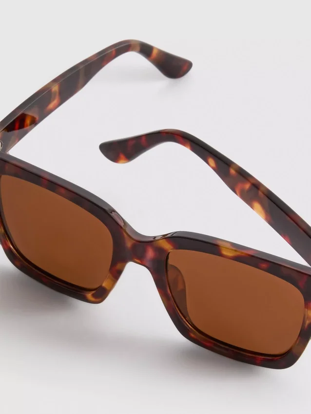 Übergrosse Cat-Eye-Sonnenbrille