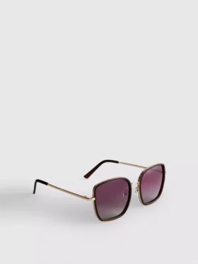 Übergrosse quadratische Sonnenbrille