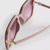 Übergrosse quadratische Sonnenbrille