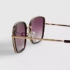 Übergrosse quadratische Sonnenbrille