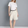 Bermuda-Shorts aus Baumwoll-Denim