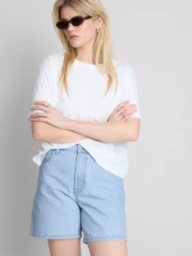 Bermuda-Shorts aus Baumwoll-Denim