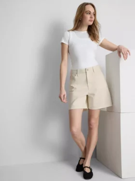 Bermuda-Shorts aus Baumwoll-Denim
