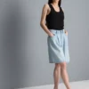 Bermuda-Shorts aus Baumwoll-Denim
