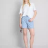 Bermuda-Shorts aus Baumwoll-Denim